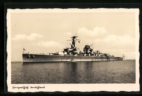 Panzerschiff cuirassé à - ak, (cuirassé