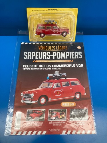Pompiers 45 peugeot - 1/43, n°45