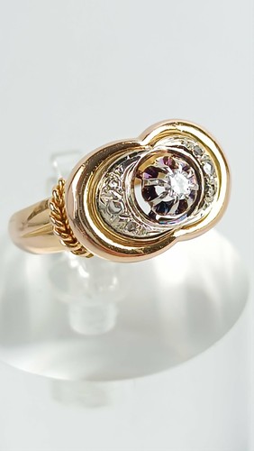 Bague ancienne art déco - t, 58