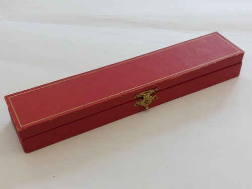 Cartier art deco red cardboard - deco,