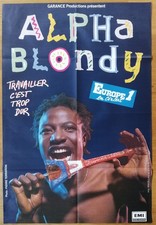 ALPHA BLONDY affiche poster