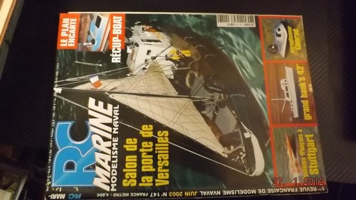 Revue marine 147 plan - rc,