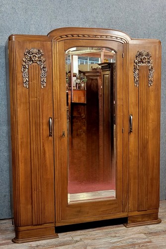 Armoire époque art déco - armoire,