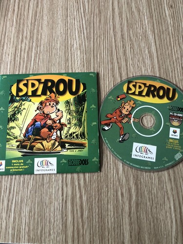 Jeu spirou infogrames cd - infogrames, pc