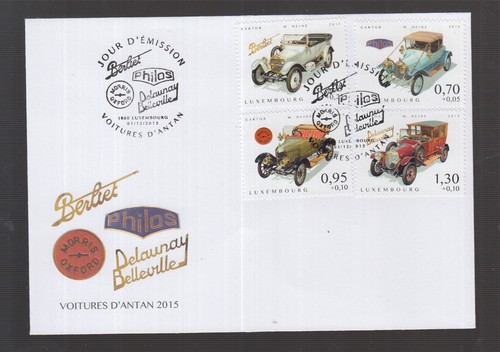 Luxembourg 2015 fdc anciens - luxembourg,