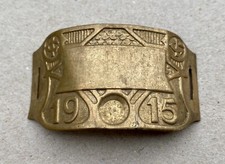 Vélo - Cycle : Plaque fiscale 1915