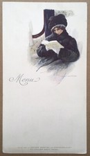 Menu Art Nouveau Louis Remy