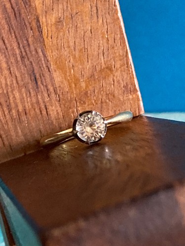 Ancienne bague fiançailles - ancienne,
