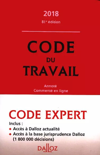 Code travail annoté et - code,