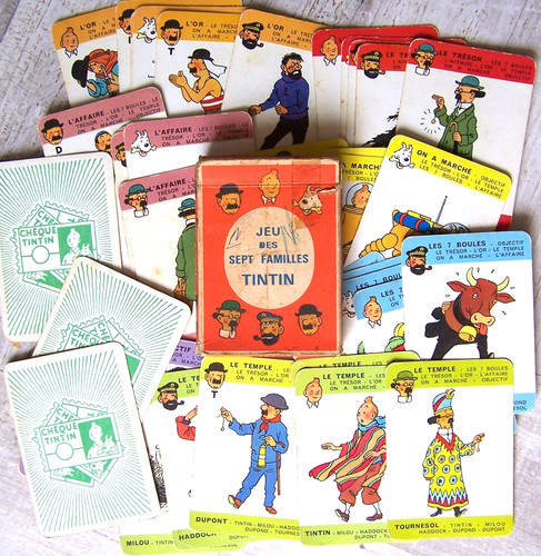 Jeu des sept - sept, familles