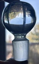 ✨Rare grand bouchon ancien de carafe - verre soufflé ou cristal Baccarat - 85mm✨