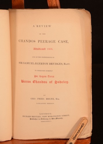 1834 chandos peerage case - chandos,
