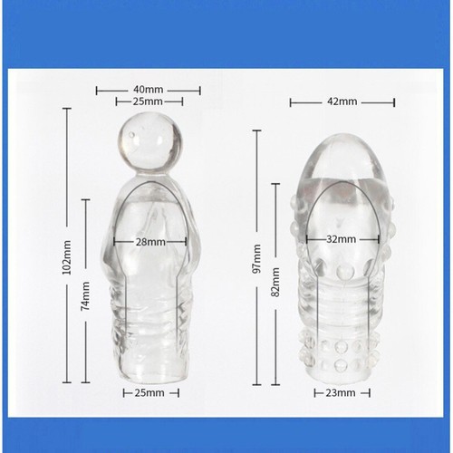 2pcs set gaine pénis - 2pcs/set,