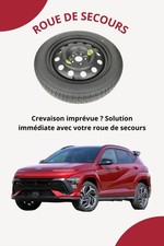 Roue de Secours Galette 16" pour HYUNDAI KONA HYBRID avec Jante d'origine