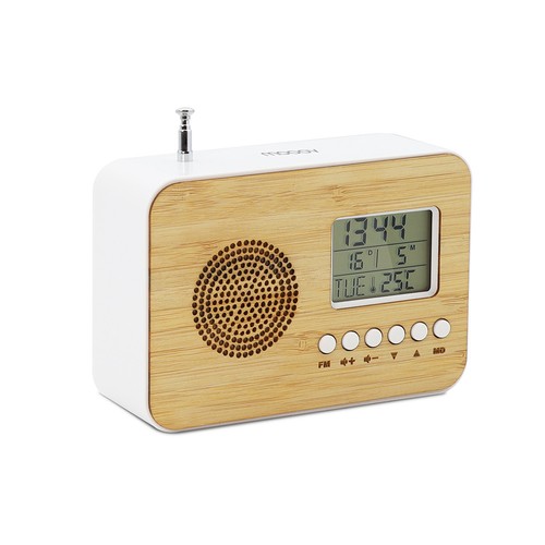 Réveil bamboo voyage avec - réveil,