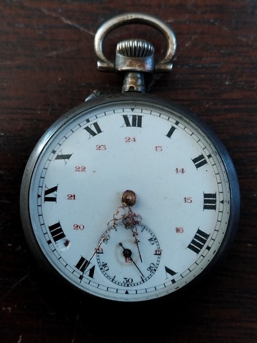 Montre gousset argent - montre,