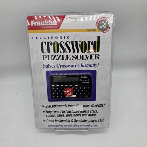 Franklin electronic crossword - electronic,