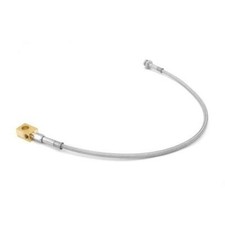 Brake Hose Kit, Rear, Braided Stainless Steel; 72-75 Jeep CJ