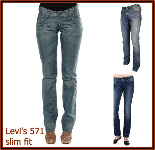 Levi 571 jeans femme taille - jeans,