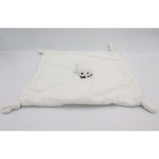 Doudou plat phoque blanc TOI