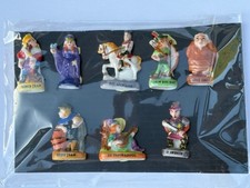 Série complète de 8 fèves