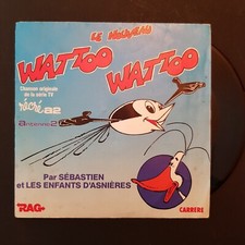 1972 Disque Vinyle Nouveau WATTOO WATTOO Récré A2 Rag Carrere Sébastien Asnières