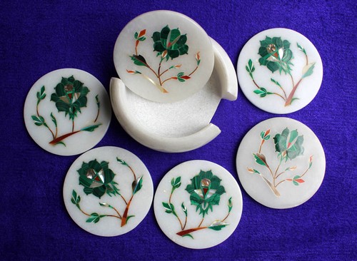 Marbre coaster set demi - marbre,