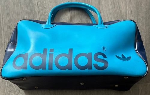 Sac bleu adidas vintage - bleu,