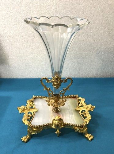 Ancien vase tulipier porte - vase,