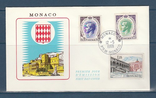 Monaco enveloppe 1er jour - ,