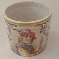 Cache pot au fumeur de pipe st