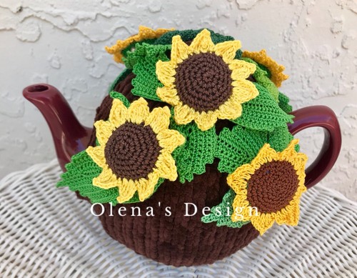 Crochet tea cozy - , cover