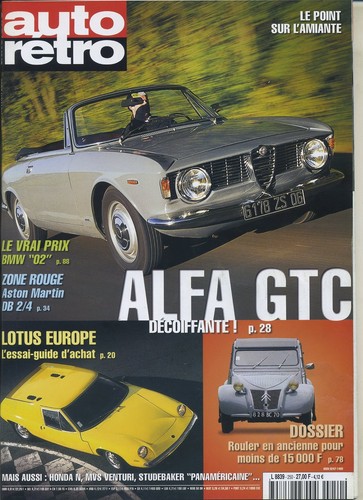 Auto retro 250 - n°250, 01/2002