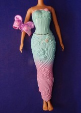 Barbie tenue de sirène coque en plastique