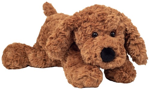 Couché marron chien - chien, par