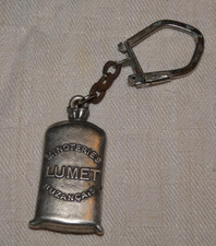 Rare et ancien porte clés aluminium Minoteries Lumet Buzançais Electricité