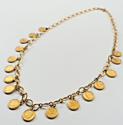 Collier miniature franges - collier,