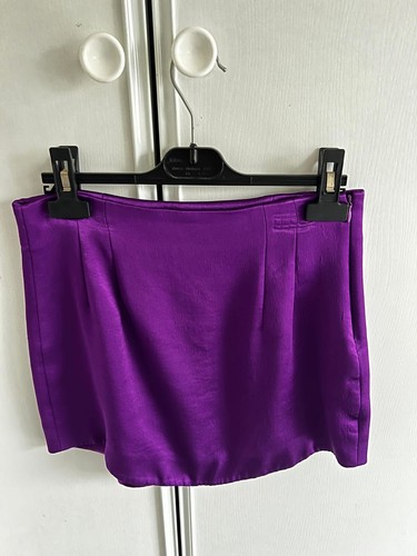 Jupe irisée violette - , zara