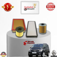 Set Entretien 4 Filtres Renault Espace IV 2.2 DCI 16V 110KW 150CV Partir 2002->