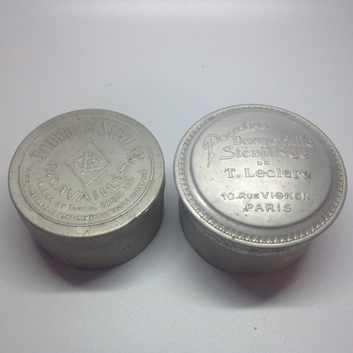 Boite poudre lot x2 - ,