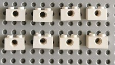 8 x Lego Technic White brick
