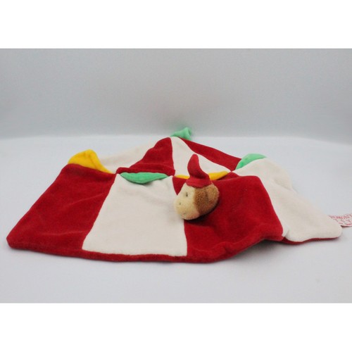 Doudou plat cirque - , singe