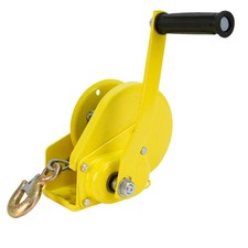 Treuil Manuel 1200Lb avec Frein Automatique pour Voiture Bateau Remorque Grue...