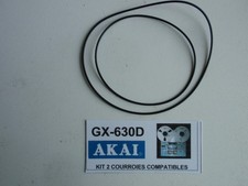 Courroies AKAI GX630D