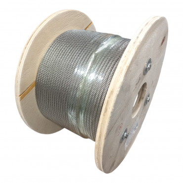 Cable diamètre 4mm inox - cable,