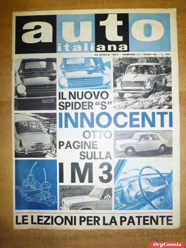 Auto italiana année - année,