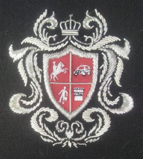 Badge de broderie Royal Shield