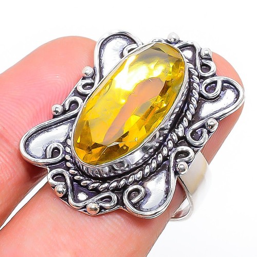Bague bijou argent - en,