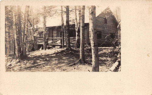 Carte postale réelle log - postale,