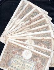 Lot de 10 billets anciens –